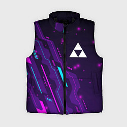 Женский жилет Zelda neon gaming, цвет: 3D-черный