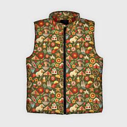 Женский жилет Солдат и символика СССР