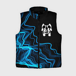 Женский жилет Deftones sound wave