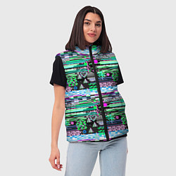 Женский жилет Abstract color pattern, цвет: 3D-светло-серый — фото 2