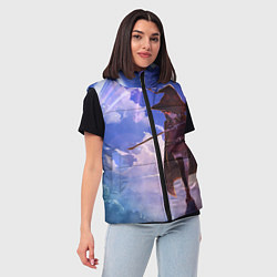 Женский жилет Konosuba Мэгумин cute, цвет: 3D-черный — фото 2