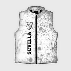 Женский жилет Sevilla sport на светлом фоне по-вертикали, цвет: 3D-черный