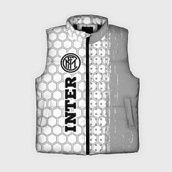 Женский жилет Inter sport на светлом фоне по-вертикали, цвет: 3D-черный