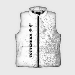 Женский жилет Tottenham sport на светлом фоне по-вертикали, цвет: 3D-черный