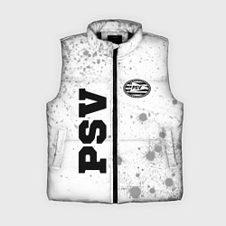 Женский жилет PSV sport на светлом фоне вертикально, цвет: 3D-черный
