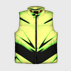 Женский жилет Geometry stripes кислотный стиль, цвет: 3D-красный