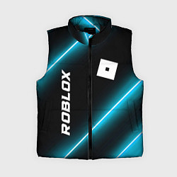 Женский жилет Roblox неоновые лампы, цвет: 3D-черный