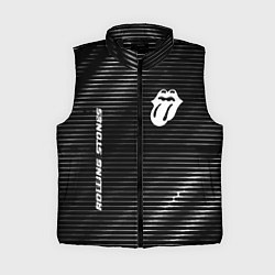 Женский жилет Rolling Stones metal rock lines