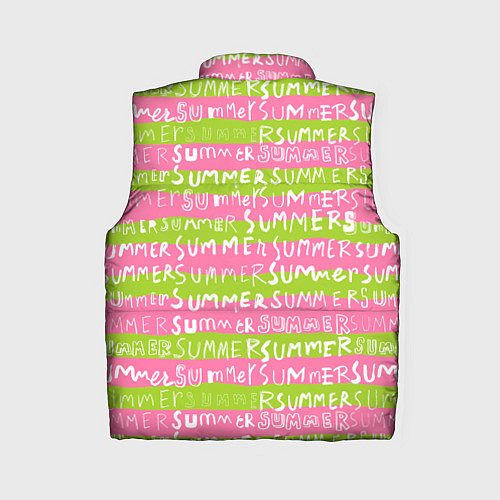 Женский жилет Summer pattern / 3D-Светло-серый – фото 2