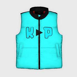 Женский жилет Пердящее сердечко и коты, цвет: 3D-красный