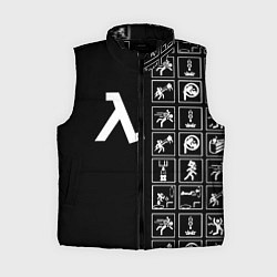 Женский жилет Half life pattern game
