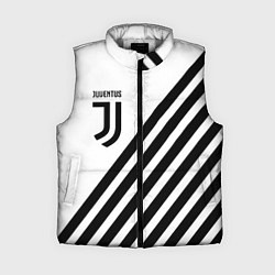 Женский жилет Ювентус полосы, цвет: 3D-светло-серый