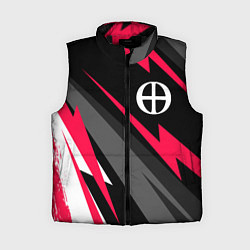 Женский жилет Blue Exorcist electro lines, цвет: 3D-черный