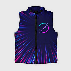 Женский жилет Akame ga Kill neon blast lines