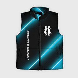 Женский жилет Hunter x Hunter неоновые лампы, цвет: 3D-черный