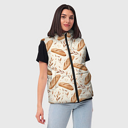 Женский жилет Паттерн багет, цвет: 3D-черный — фото 2