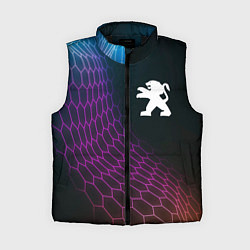 Женский жилет Peugeot neon hexagon