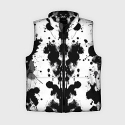 Женский жилет The psychedelic Rorschach test - ai art, цвет: 3D-черный