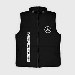 Женский жилет Mercedes benz logo white auto