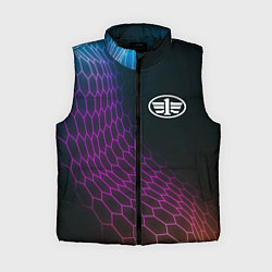 Женский жилет FAW neon hexagon