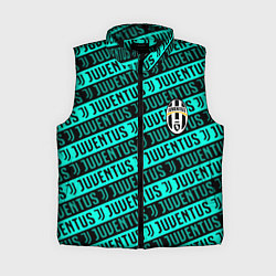 Женский жилет Juventus pattern logo steel