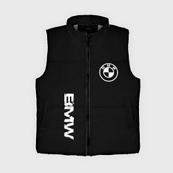 Женский жилет BMW logo white auto
