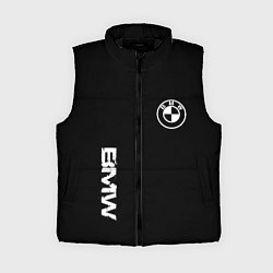 Женский жилет BMW logo white auto