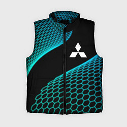 Женский жилет Mitsubishi electro hexagon, цвет: 3D-черный