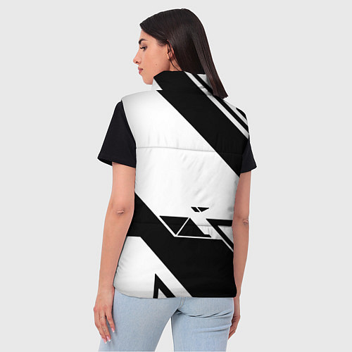 Женский жилет Rockstar game pattern / 3D-Светло-серый – фото 4