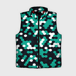 Женский жилет Милитари стекло текстура, цвет: 3D-красный