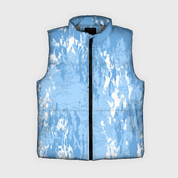 Женский жилет Абстракция волн прибоя, цвет: 3D-светло-серый