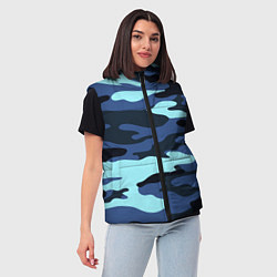 Женский жилет Камуфляж спецназа, цвет: 3D-светло-серый — фото 2