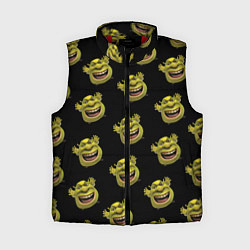 Женский жилет Паттерн - Шрек, цвет: 3D-красный