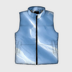 Женский жилет Снежный покров, цвет: 3D-светло-серый