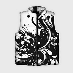 Женский жилет Модная растительная абстракция - нейроарт