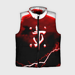 Женский жилет Doom storm logo