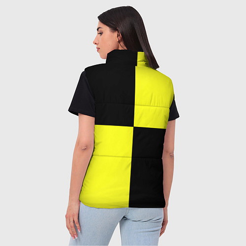 Женский жилет Barcelona x Borussia / 3D-Светло-серый – фото 4