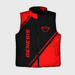 Женский жилет Genesis - red gradient вертикально