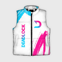 Женский жилет Deadlock neon gradient style вертикально