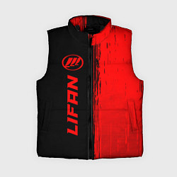 Женский жилет Lifan - red gradient по-вертикали, цвет: 3D-черный