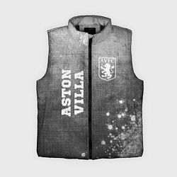 Женский жилет Aston Villa - grey gradient вертикально