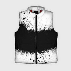 Женский жилет Просто краски чёрные