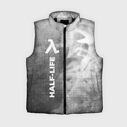Женский жилет Half-Life - grey gradient по-вертикали, цвет: 3D-черный