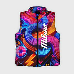 Женский жилет Colourful abstraction - Milano, цвет: 3D-светло-серый
