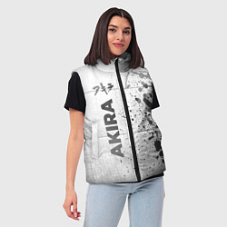 Женский жилет Akira - white gradient по-вертикали, цвет: 3D-черный — фото 2