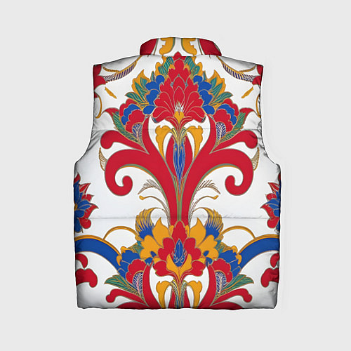 Женский жилет Яркий алый узор / 3D-Красный – фото 2