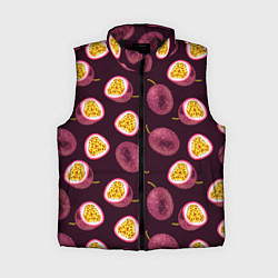 Женский жилет Маракуйя паттерн