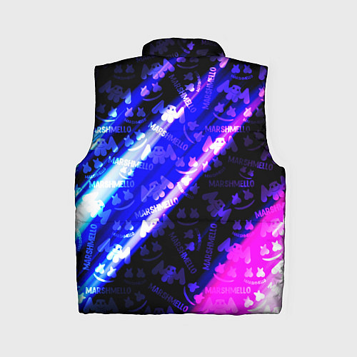 Женский жилет Marshmello neon steel / 3D-Красный – фото 2