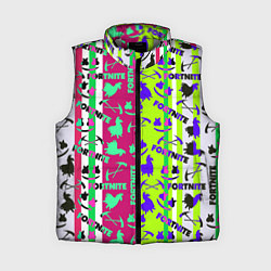 Женский жилет Fortnite epic pattern, цвет: 3D-светло-серый