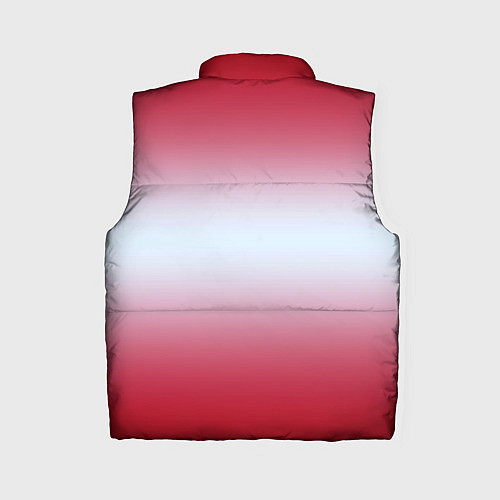 Женский жилет Gradient color / 3D-Красный – фото 2